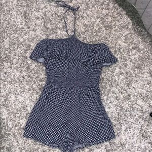 off the shoulder aerie romper